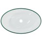 vidaXL Waschbecken Hartglas 54,5x35x15,5 cm Transparent