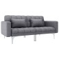 Schlafsofa Hellgrau Stoff Schlafsofa Hellgrau Stoff