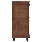 vidaXL Aufbewahrungsschrank Tannenholz Massiv 64x33,5x75 cm Braun vidaXL Aufbewahrungsschrank Tannenholz Massiv 64x33,5x75 cm Braun