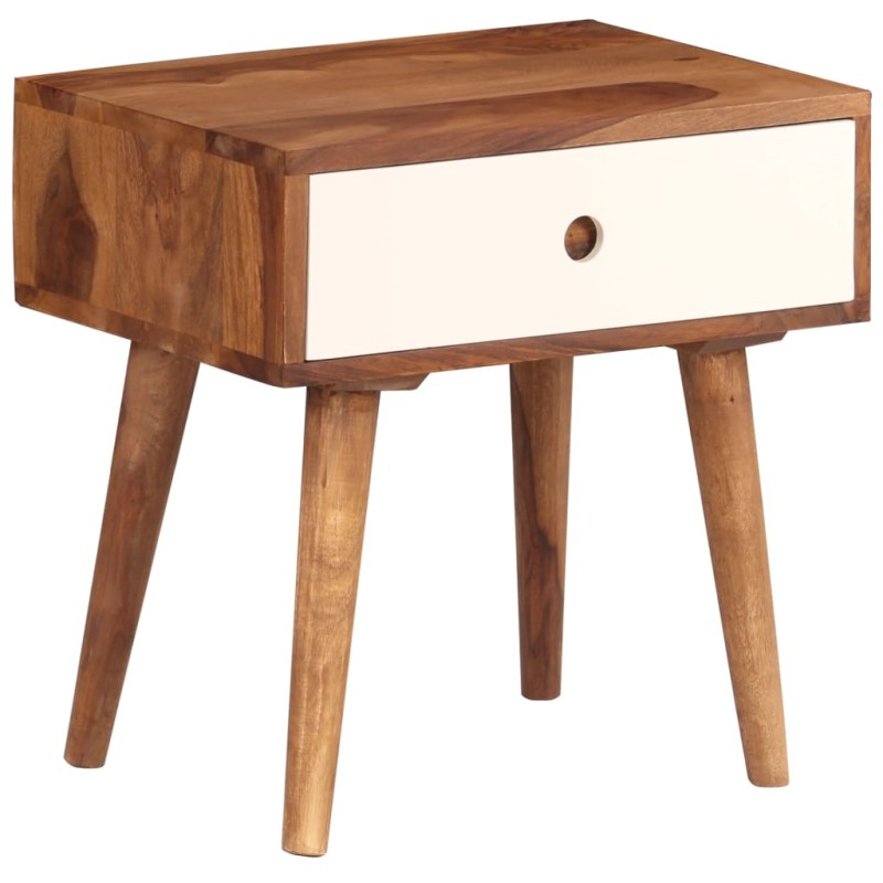 vidaXL Nachttisch 45 x 30 x 45 cm Massivholz vidaXL Nachttisch 45 x 30 x 45 cm Massivholz