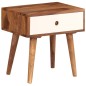 vidaXL Nachttisch 45 x 30 x 45 cm Massivholz vidaXL Nachttisch 45 x 30 x 45 cm Massivholz