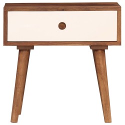 vidaXL Nachttisch 45 x 30 x 45 cm Massivholz