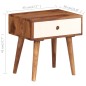 vidaXL Nachttisch 45 x 30 x 45 cm Massivholz vidaXL Nachttisch 45 x 30 x 45 cm Massivholz