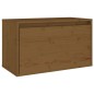 vidaXL Wandschrank Honigbraun 60x30x35 cm Massivholz Kiefer vidaXL Wandschrank Honigbraun 60x30x35 cm Massivholz Kiefer