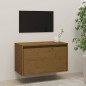 vidaXL Wandschrank Honigbraun 60x30x35 cm Massivholz Kiefer vidaXL Wandschrank Honigbraun 60x30x35 cm Massivholz Kiefer