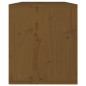 vidaXL Wandschrank Honigbraun 60x30x35 cm Massivholz Kiefer vidaXL Wandschrank Honigbraun 60x30x35 cm Massivholz Kiefer