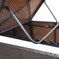 Sonnenliege mit Auflage Poly Rattan Braun Sonnenliege mit Auflage Poly Rattan Braun