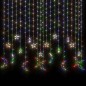 vidaXL Lichterketten Stern und Mond Fernbedienung 345 LED Bunt vidaXL Lichterketten Stern und Mond Fernbedienung 345 LED Bunt