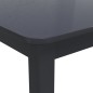 vidaXL Esstisch Schwarz 114x71x75 cm Gummiholz Massiv vidaXL Esstisch Schwarz 114x71x75 cm Gummiholz Massiv
