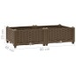 vidaXL Hochbeet 80x40x23 cm Polypropylen vidaXL Hochbeet 80x40x23 cm Polypropylen