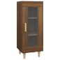 vidaXL Sideboard Braun Eichen-Optik 34,5x34x90 cm Holzwerkstoff vidaXL Sideboard Braun Eichen-Optik 34,5x34x90 cm Holzwerkstoff