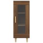 vidaXL Sideboard Braun Eichen-Optik 34,5x34x90 cm Holzwerkstoff vidaXL Sideboard Braun Eichen-Optik 34,5x34x90 cm Holzwerkstoff