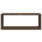 vidaXL Würfelregale 6 Stk. Braun Eiche 60x15x23 cm Holzwerkstoff vidaXL Würfelregale 6 Stk. Braun Eiche 60x15x23 cm Holzwerkstoff