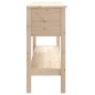 vidaXL Konsolentisch 100x35x75 cm Massivholz Kiefer vidaXL Konsolentisch 100x35x75 cm Massivholz Kiefer