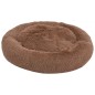 vidaXL Waschbares Hunde- & Katzenkissen Braun 90x90x16 cm Plüsch vidaXL Waschbares Hunde- & Katzenkissen Braun 90x90x16 cm Plüsch