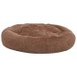 vidaXL Waschbares Hunde- & Katzenkissen Braun 90x90x16 cm Plüsch vidaXL Waschbares Hunde- & Katzenkissen Braun 90x90x16 cm Plüsch