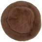 vidaXL Waschbares Hunde- & Katzenkissen Braun 90x90x16 cm Plüsch vidaXL Waschbares Hunde- & Katzenkissen Braun 90x90x16 cm Plüsch