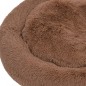 vidaXL Waschbares Hunde- & Katzenkissen Braun 90x90x16 cm Plüsch vidaXL Waschbares Hunde- & Katzenkissen Braun 90x90x16 cm Plüsch