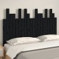 vidaXL Wand-Kopfteil Schwarz 127,5x3x80 cm Massivholz Kiefer vidaXL Wand-Kopfteil Schwarz 127,5x3x80 cm Massivholz Kiefer