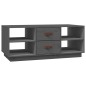 vidaXL Couchtisch Grau 100x50x41 cm Massivholz Kiefer vidaXL Couchtisch Grau 100x50x41 cm Massivholz Kiefer