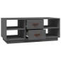 vidaXL Couchtisch Grau 100x50x41 cm Massivholz Kiefer vidaXL Couchtisch Grau 100x50x41 cm Massivholz Kiefer