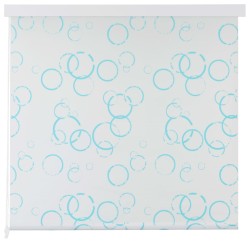 vidaXL Duschrollo 80x240 cm Blasenmuster