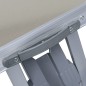 vidaXL Klappbarer Campingtisch mit 4 Sitzen Stahl Aluminium vidaXL Klappbarer Campingtisch mit 4 Sitzen Stahl Aluminium