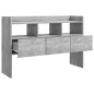 vidaXL Sideboard Betongrau 105x30x70 cm Holzwerkstoff vidaXL Sideboard Betongrau 105x30x70 cm Holzwerkstoff