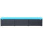 Sonnenliege mit Auflage Poly Rattan Schwarz Sonnenliege mit Auflage Poly Rattan Schwarz