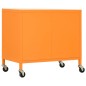 vidaXL Lagerschrank Orange 60x35x56 cm Stahl vidaXL Lagerschrank Orange 60x35x56 cm Stahl