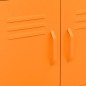 vidaXL Lagerschrank Orange 60x35x56 cm Stahl vidaXL Lagerschrank Orange 60x35x56 cm Stahl