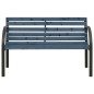 vidaXL Kinder-Gartenbank 81 cm Chinesisches Tannenholz Grau vidaXL Kinder-Gartenbank 81 cm Chinesisches Tannenholz Grau
