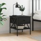 vidaXL Nachttisch Schwarz 40x42x45 cm Holzwerkstoff vidaXL Nachttisch Schwarz 40x42x45 cm Holzwerkstoff