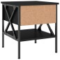 vidaXL Nachttisch Schwarz 40x42x45 cm Holzwerkstoff vidaXL Nachttisch Schwarz 40x42x45 cm Holzwerkstoff