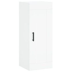 vidaXL Wandschrank Weiß 34,5x34x90 cm Holzwerkstoff