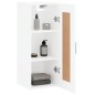 vidaXL Wandschrank Weiß 34,5x34x90 cm Holzwerkstoff vidaXL Wandschrank Weiß 34,5x34x90 cm Holzwerkstoff