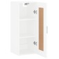 vidaXL Wandschrank Weiß 34,5x34x90 cm Holzwerkstoff vidaXL Wandschrank Weiß 34,5x34x90 cm Holzwerkstoff