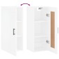 vidaXL Wandschrank Weiß 34,5x34x90 cm Holzwerkstoff vidaXL Wandschrank Weiß 34,5x34x90 cm Holzwerkstoff