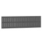 vidaXL Wand-Kopfteil Grau 204x3x60 cm Massivholz Kiefer
