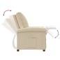 Relaxsessel Creme Stoff Relaxsessel Creme Stoff