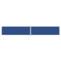 vidaXL Seitenmarkise Ausziehbar Blau 160x1000 cm vidaXL Seitenmarkise Ausziehbar Blau 160x1000 cm
