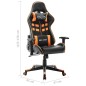 vidaXL Gaming-Stuhl Schwarz und Orange Kunstleder vidaXL Gaming-Stuhl Schwarz und Orange Kunstleder