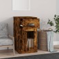 vidaXL Beistellschrank mit Schublade Räuchereiche 40x50x75 cm vidaXL Beistellschrank mit Schublade Räuchereiche 40x50x75 cm