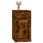 vidaXL Beistellschrank mit Schublade Räuchereiche 40x50x75 cm vidaXL Beistellschrank mit Schublade Räuchereiche 40x50x75 cm