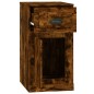 vidaXL Beistellschrank mit Schublade Räuchereiche 40x50x75 cm vidaXL Beistellschrank mit Schublade Räuchereiche 40x50x75 cm