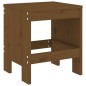 vidaXL Gartenhocker 2 Stk. Honigbraun 40x36x45 cm Massivholz Kiefer vidaXL Gartenhocker 2 Stk. Honigbraun 40x36x45 cm Massivholz Kiefer