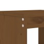 vidaXL Gartenhocker 2 Stk. Honigbraun 40x36x45 cm Massivholz Kiefer vidaXL Gartenhocker 2 Stk. Honigbraun 40x36x45 cm Massivholz Kiefer