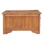 vidaXL Couchtisch Ausklappbare Tischplatte 65x64x35 cm Massivholz Teak vidaXL Couchtisch Ausklappbare Tischplatte 65x64x35 cm Massivholz Teak