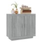 vidaXL Sideboard Grau Sonoma 80x40x75 cm Holzwerkstoff vidaXL Sideboard Grau Sonoma 80x40x75 cm Holzwerkstoff