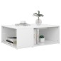vidaXL Couchtisch Hochglanz-Weiß 90x67x33 cm Holzwerkstoff vidaXL Couchtisch Hochglanz-Weiß 90x67x33 cm Holzwerkstoff
